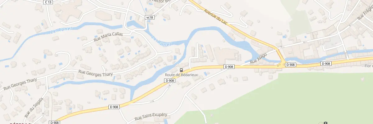 Plan du 9008 Av General Malafosse à Clermont-l’Hérault