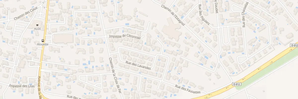 Plan du 20 Rue des Passiflores à Vias