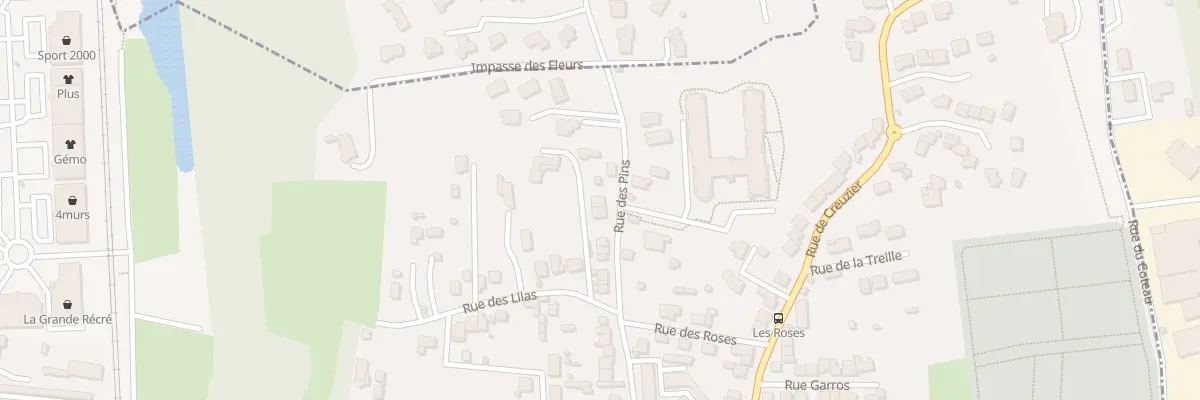Plan du 57B Rue des Pins à Vichy