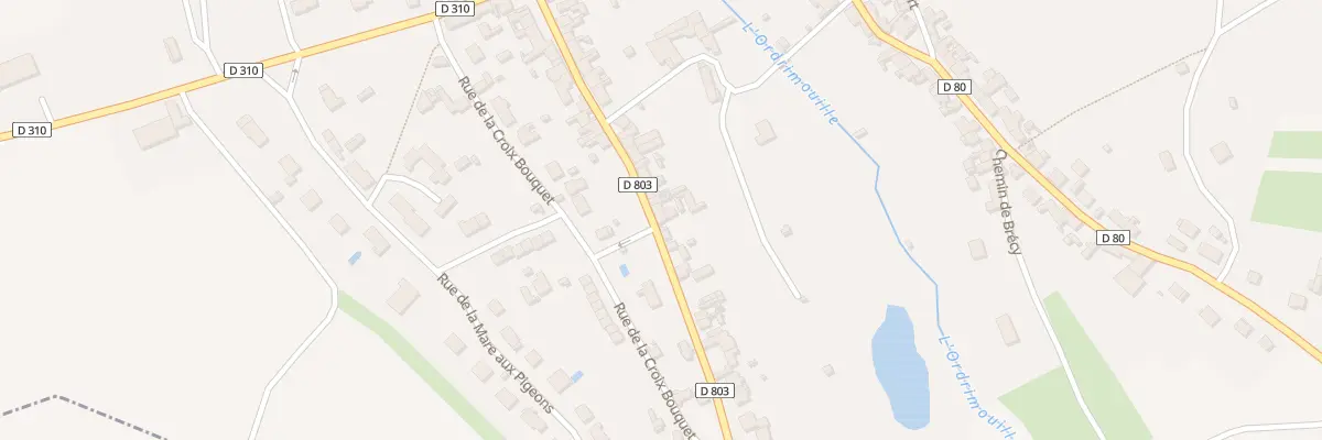 Plan du 39 Rue Tanevot d’Herbault à Coincy