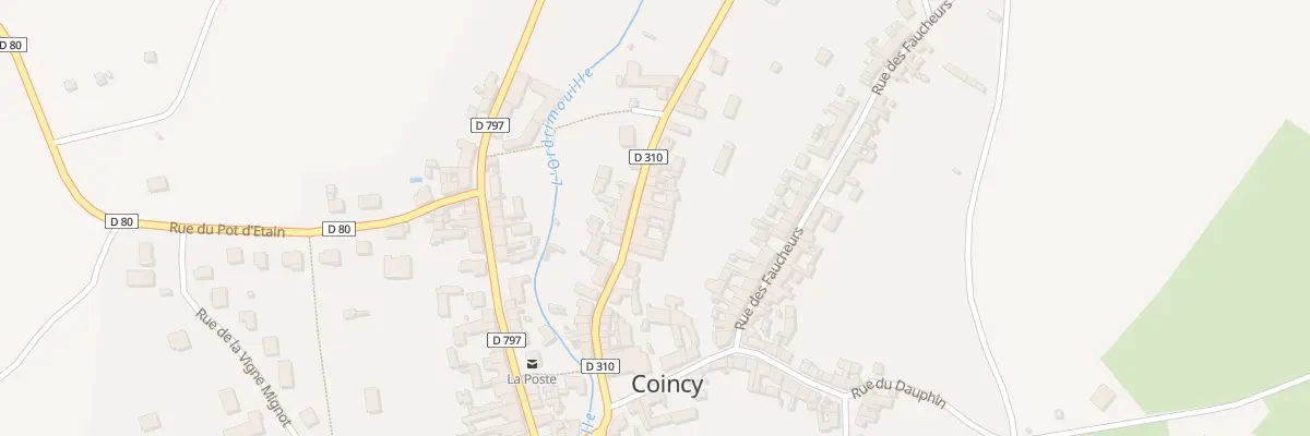 Plan du 20 Rue Louis Cesson à Coincy