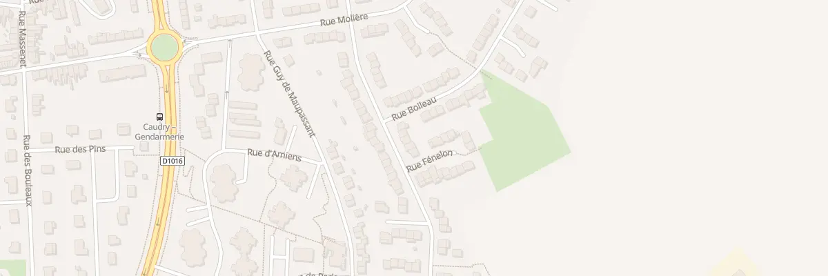 Plan du 15 Rue Fenelon à Caudry