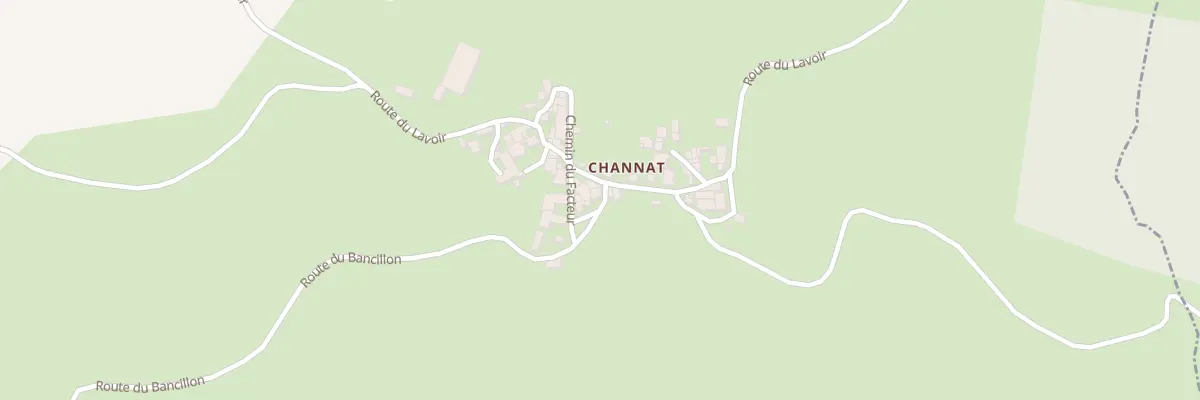 Plan du 5065 Channat à Saint-Ilpize