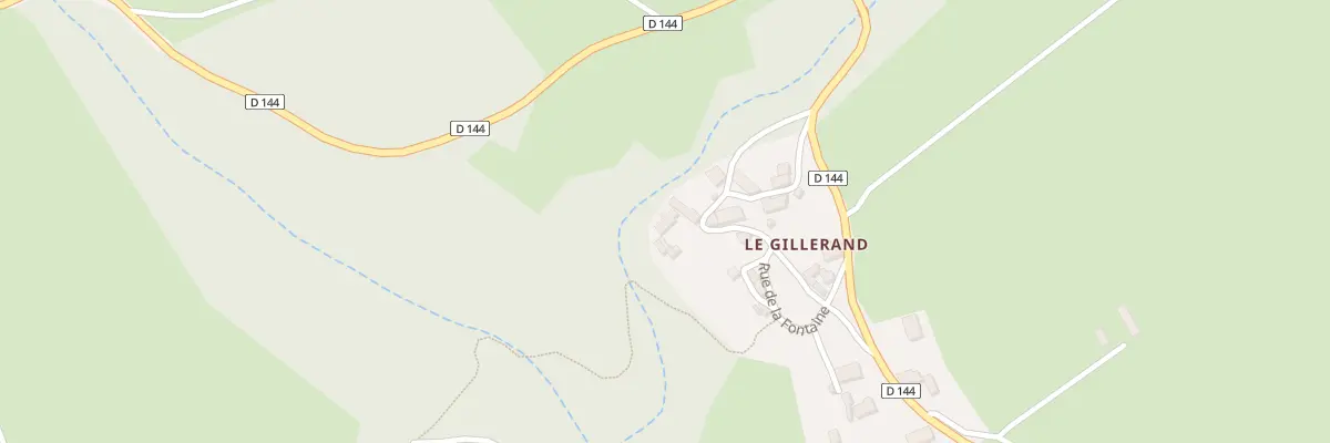 Plan du 5504 Le Gillerand à Saint-Étienne-sur-Usson