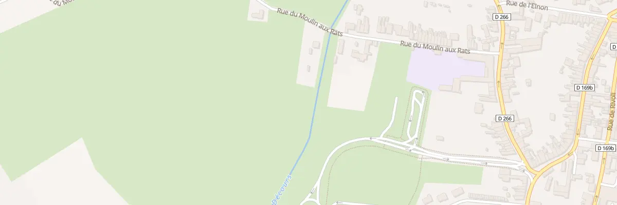 Plan du 51 Rue du Moulin aux Rats à Saint-Amand-les-Eaux