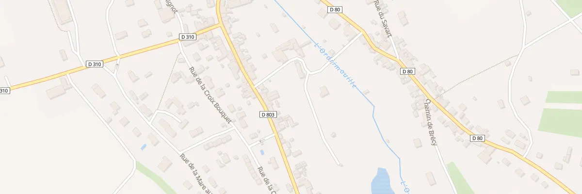 Plan du 29 Rue Tanevot d’Herbault à Coincy