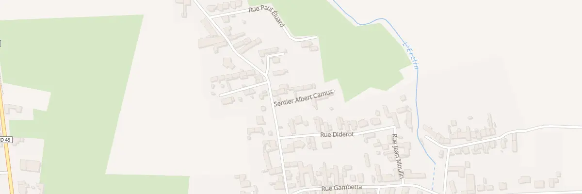 Plan du 1 Sen Albert Camus à Saint-Vaast-en-Cambrésis