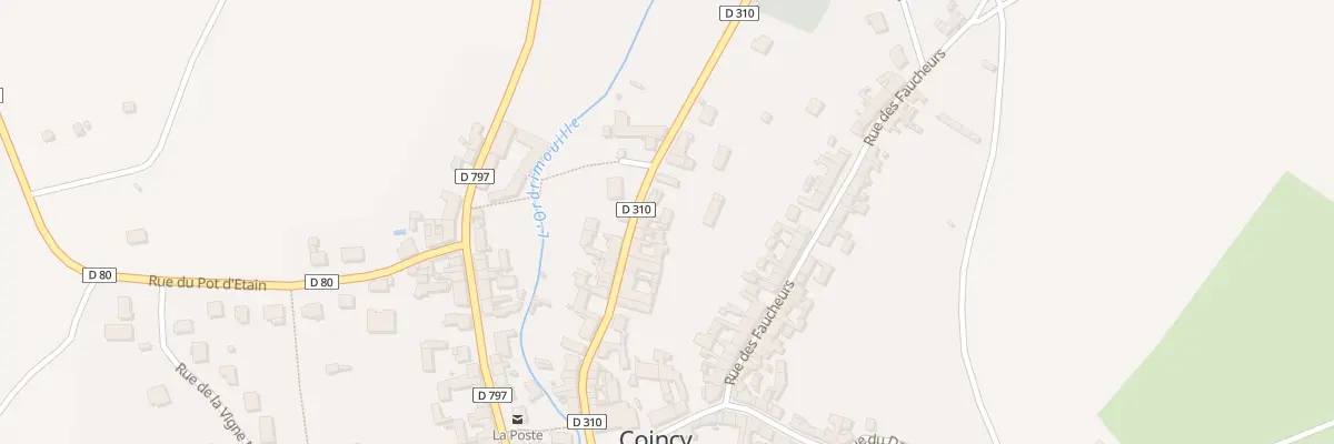 Plan du 28 Rue Louis Cesson à Coincy