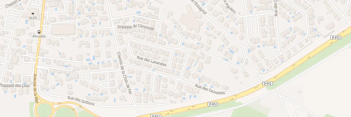 Plan du 23 Rue des Lavandes à Vias