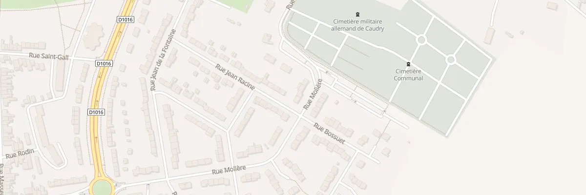 Plan du 31 Rue Moliére à Caudry