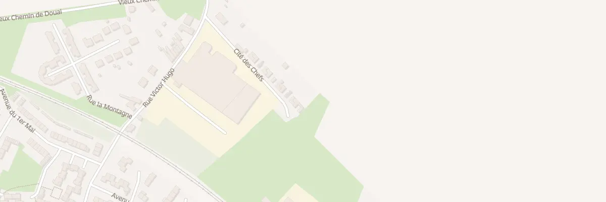 Plan du 17 Cité des Chefs à Wavrechain-sous-Denain