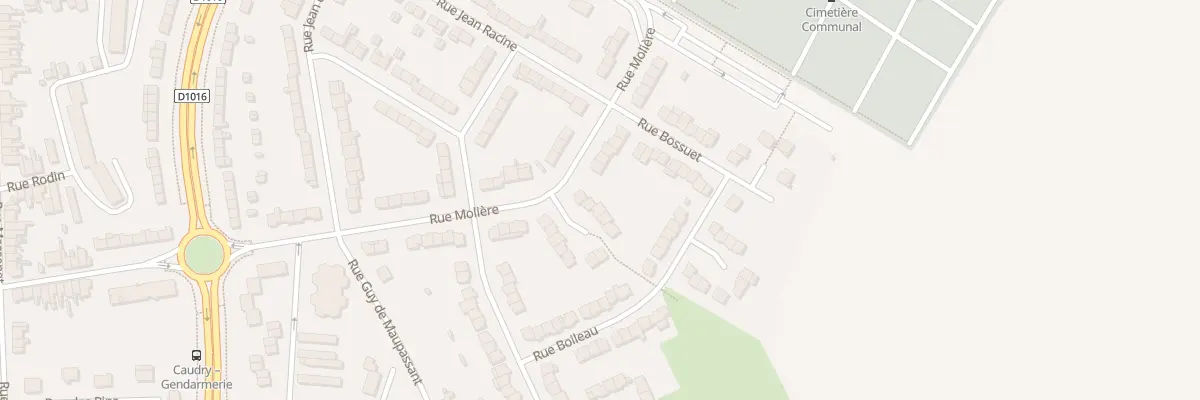 Plan du 38 Rue Moliére à Caudry