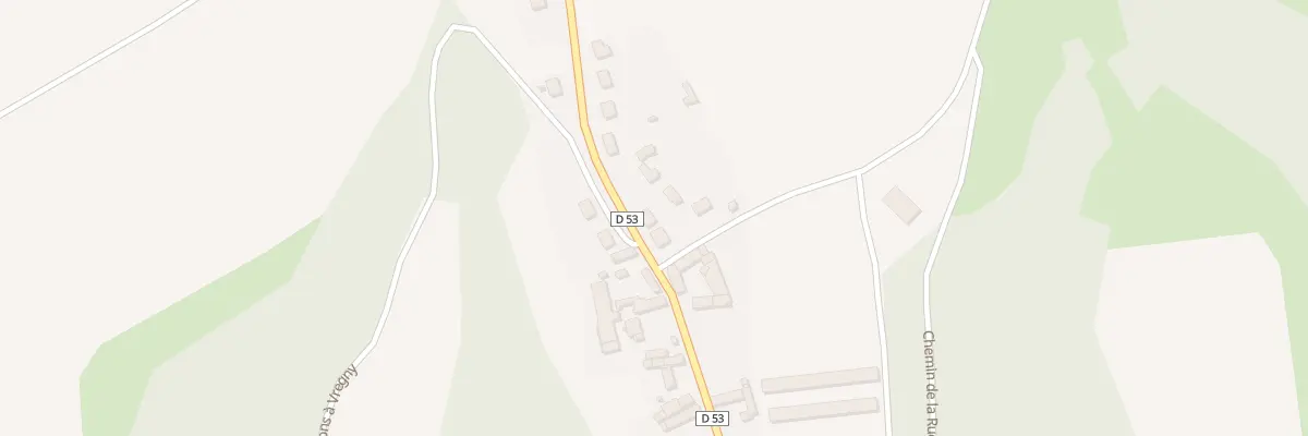 Plan du 10B Rue du Général de Gaulle à Vregny