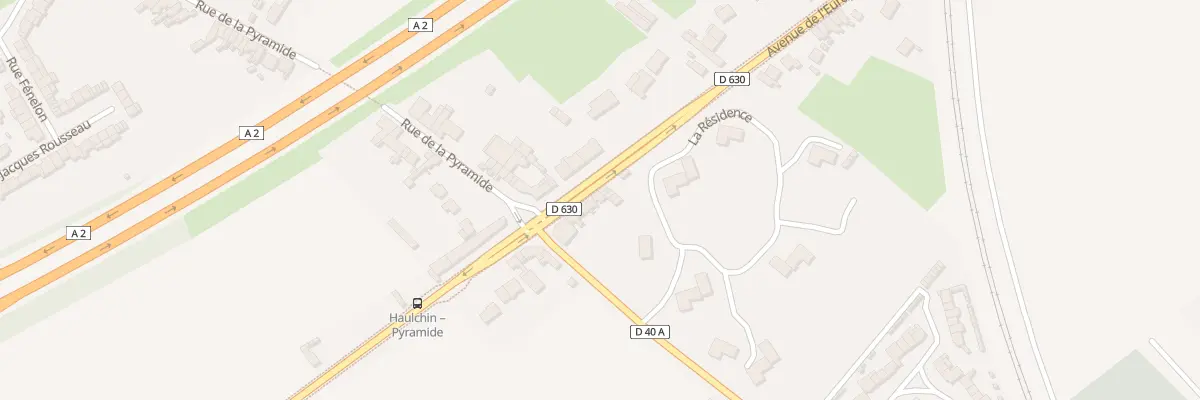 Plan du 604 Avenue de l’Europe à Haulchin