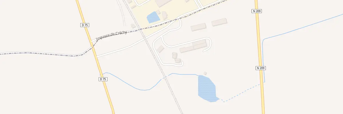 Plan du 5064 La Grande Feuillouse à Créchy