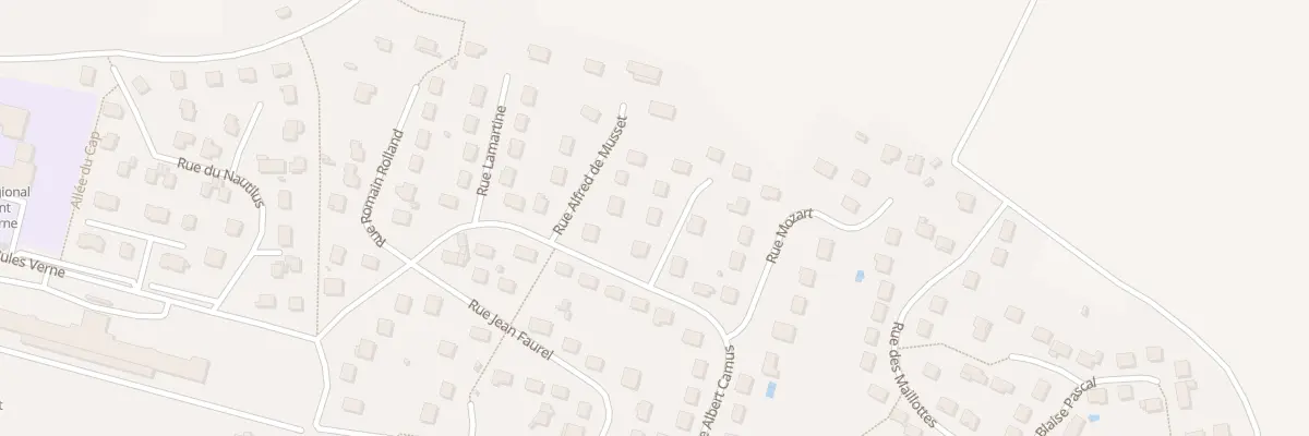 Plan du 1 Rue Alfred de Vigny à Joigny