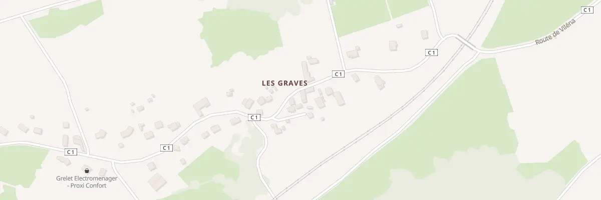 Plan du 9 Rue des Grands Champs - Graves à Saint-Sylvestre-Pragoulin