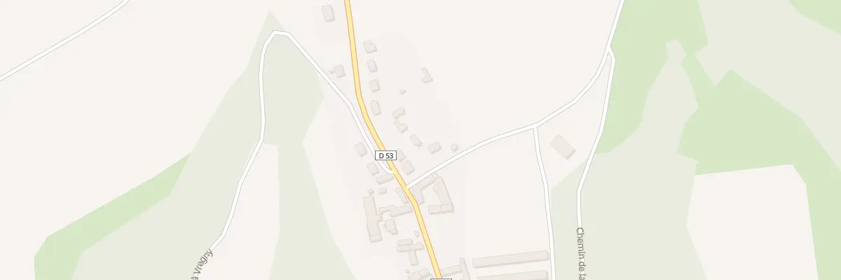 Plan du 12 Rue du Général de Gaulle à Vregny