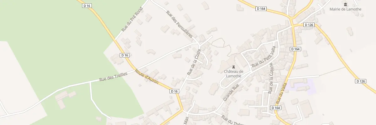 Plan du 5B Rue de la Coste à Lamothe