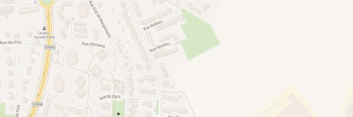 Plan du 33 Rue Fenelon à Caudry