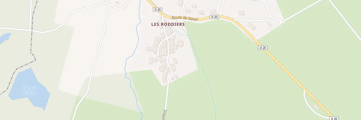 Plan du 5101 Les Roddiers à Neuville