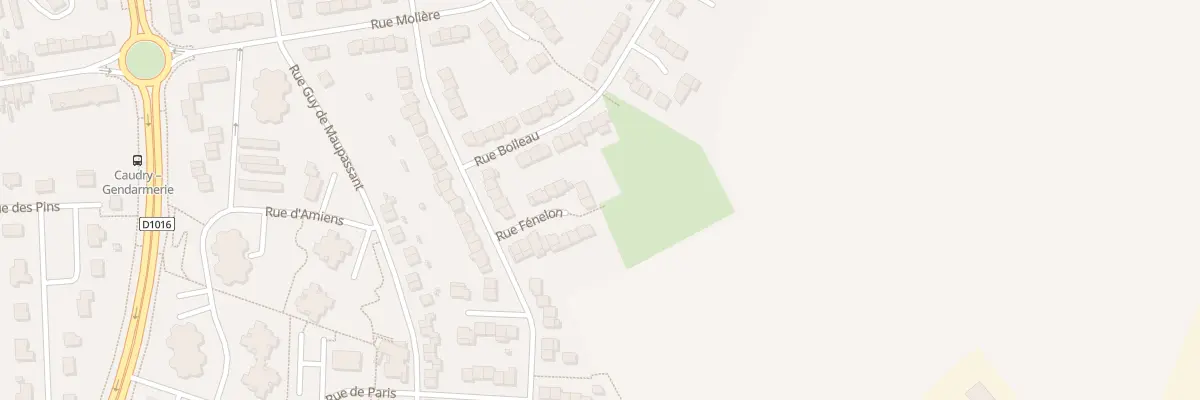 Plan du 29 Rue Fenelon à Caudry