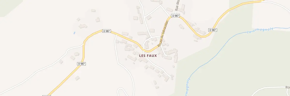 Plan du 21 Rte du Gévaudan à Saint-Alban-sur-Limagnole