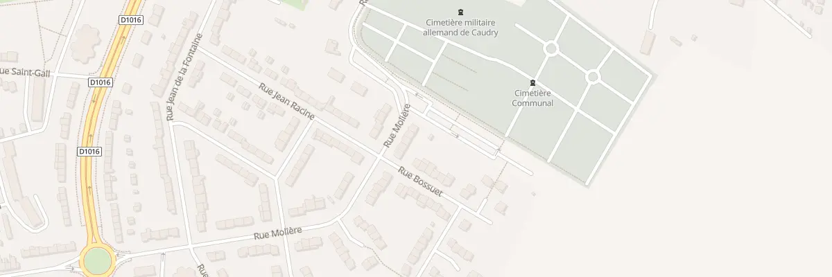 Plan du 58 Rue Moliére à Caudry