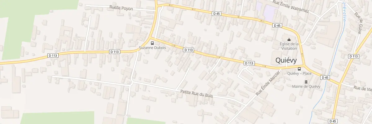 Plan du 41 Rue Roger Salengro à Quiévy