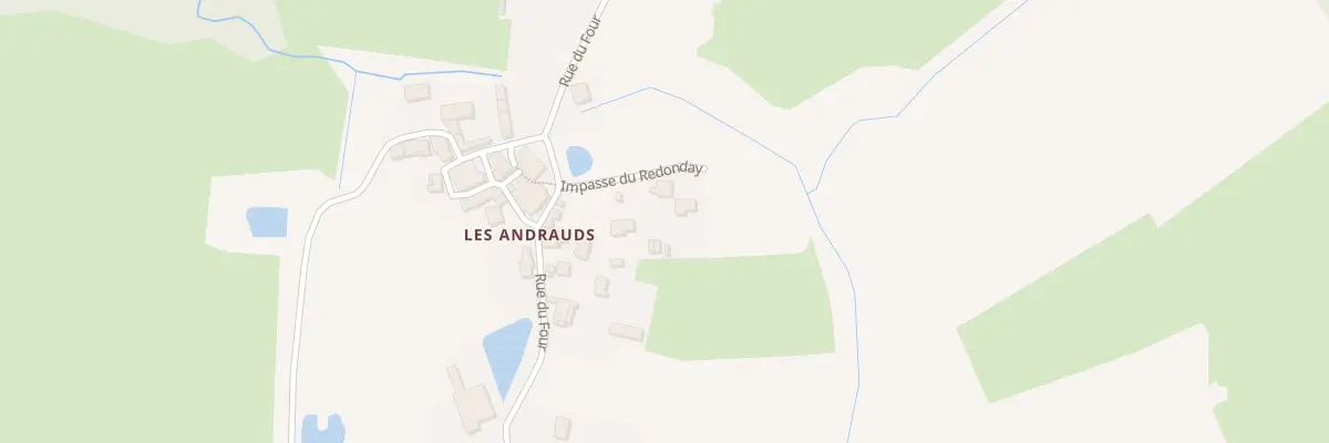 Plan du 4 Imp du Redonday Les Andriauds à Bort-l’Étang