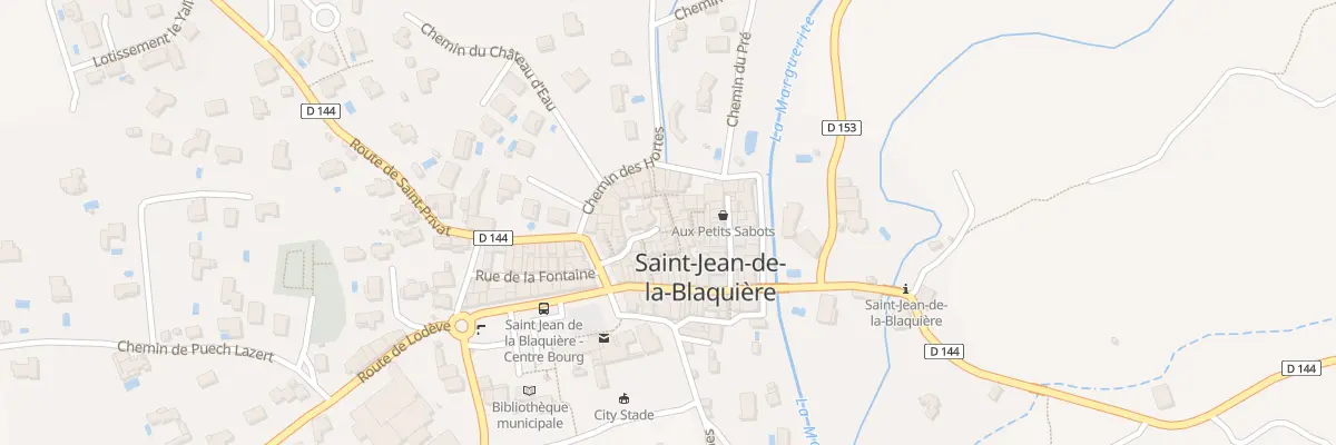 Plan du 10B Pl de l’Eglise à Saint-Jean-de-la-Blaquière