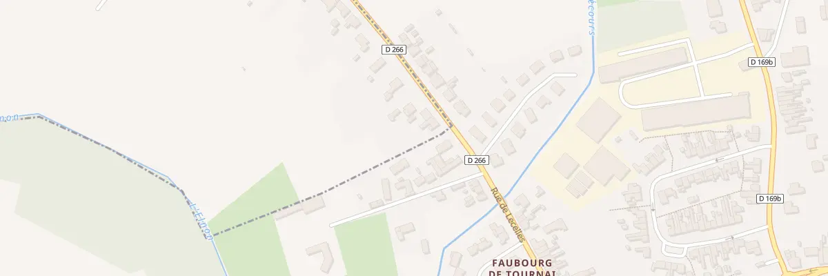 Plan du 13 Rue des Fèves à Lecelles