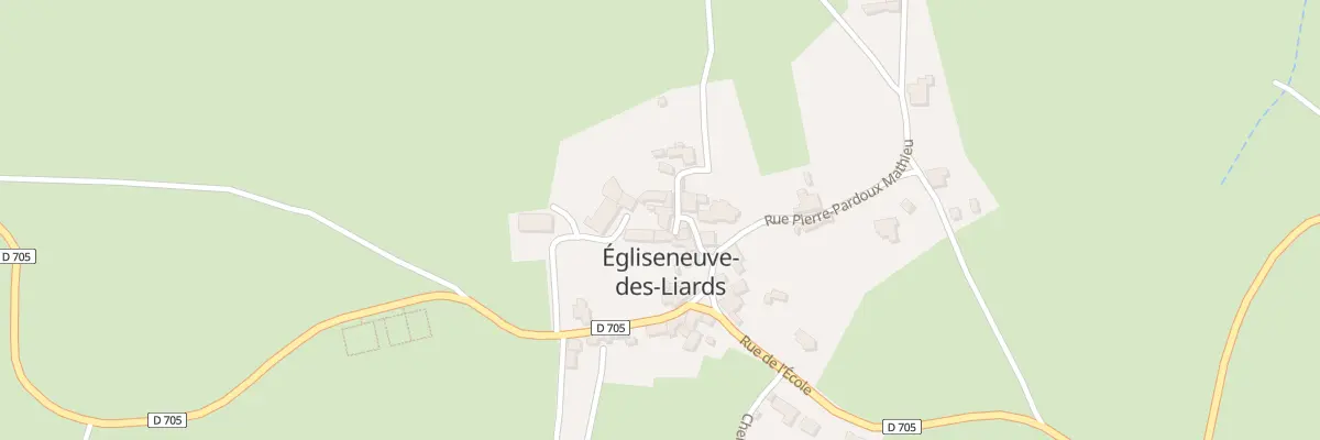Plan du 5 Rue de l’Eglise à Égliseneuve-des-Liards