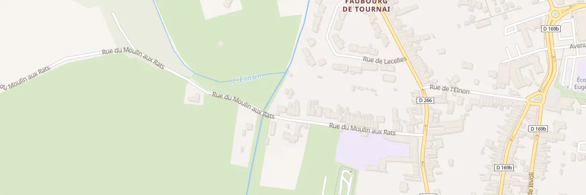 Plan du 46 Rue du Moulin aux Rats à Saint-Amand-les-Eaux