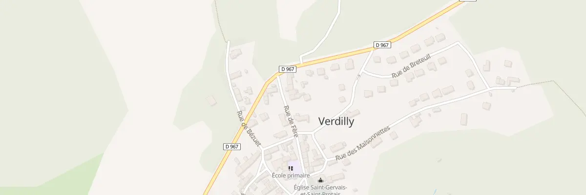 Plan du 9 Rue de Fère à Verdilly