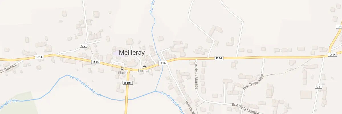 Plan du 9 Rue du Vezier à Meilleray