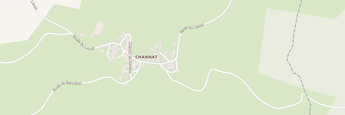 Plan du 5061 Channat à Saint-Ilpize