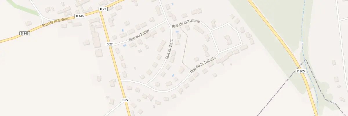 Plan du 9 Rue du Parc aux Vallées de la Vanne
