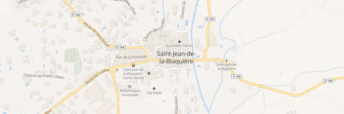 Plan du 5 Grand Rue à Saint-Jean-de-la-Blaquière