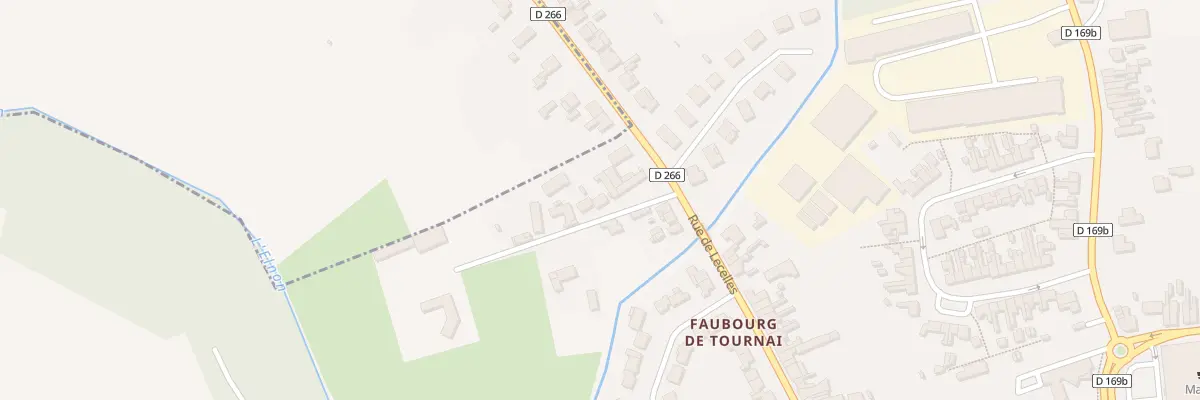 Plan du 265B Rue de Lecelles à Saint-Amand-les-Eaux