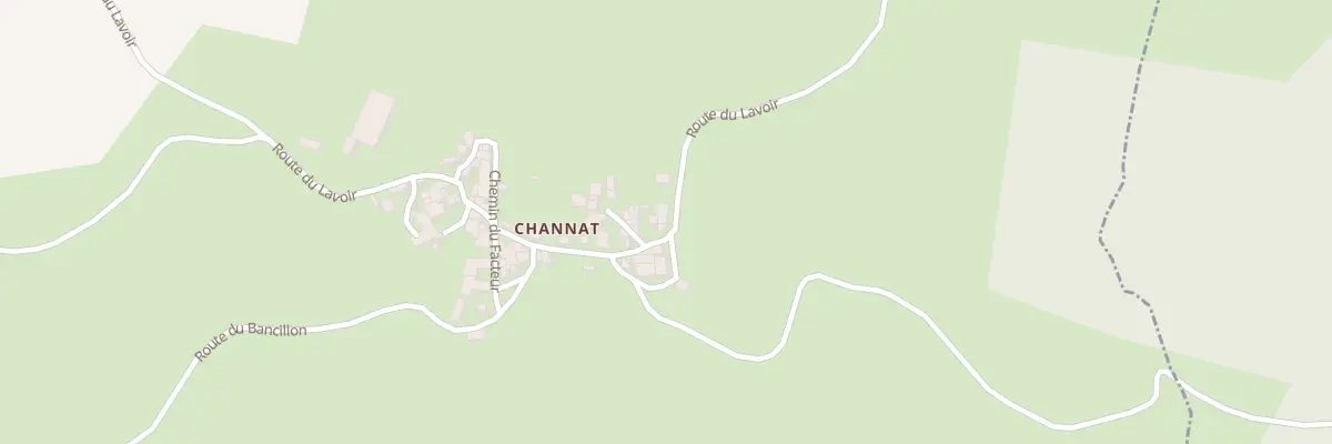 Plan du 5798 Channat à Saint-Ilpize