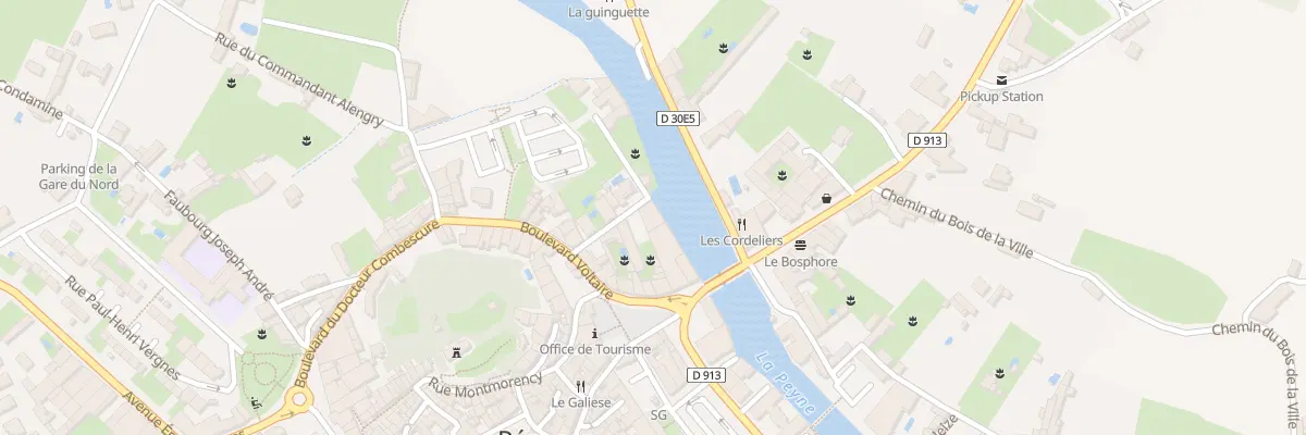 Plan du 8 Rue de Peyne à Pézenas