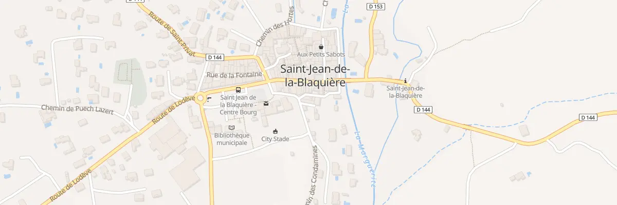 Plan du 7 Rue de l’Ancien Couvent à Saint-Jean-de-la-Blaquière