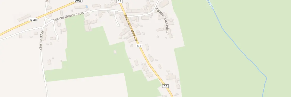 Plan du 127 Le Bourg à Bona