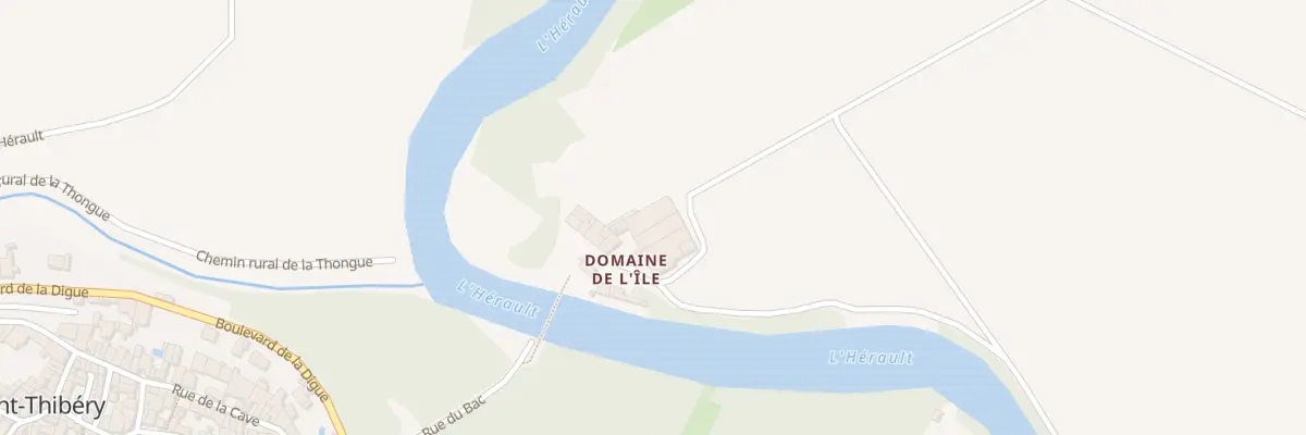 Plan du 5140 Domaine de l’Ile à Saint-Thibéry