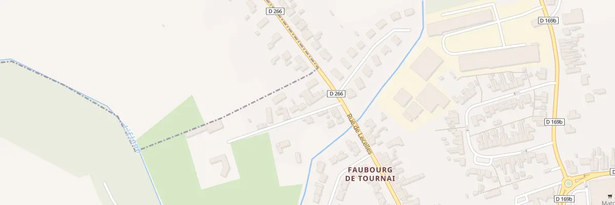 Plan du 265 Rue de Lecelles à Saint-Amand-les-Eaux