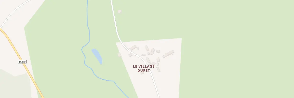 Plan du 14 Le Village Duret à Toury-Lurcy