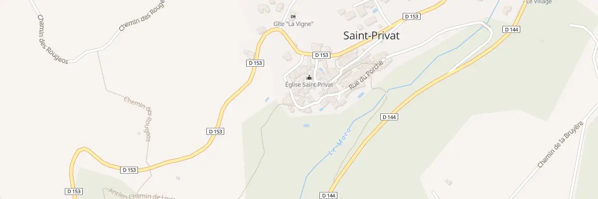Plan du 9 Rue du Barry à Saint-Privat