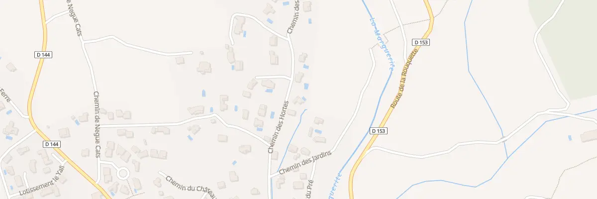 Plan du 340 Che des Hortes à Saint-Jean-de-la-Blaquière