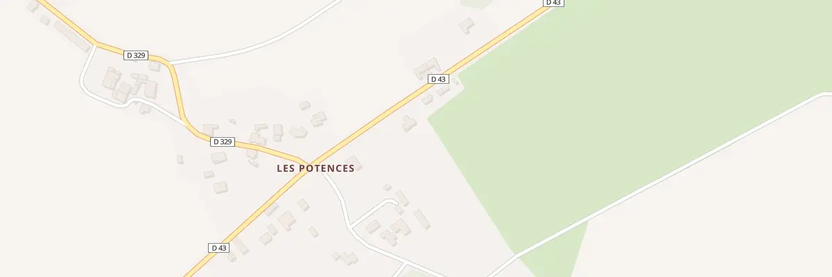Plan du 3 Rte de Maringues - La Potence à Limons